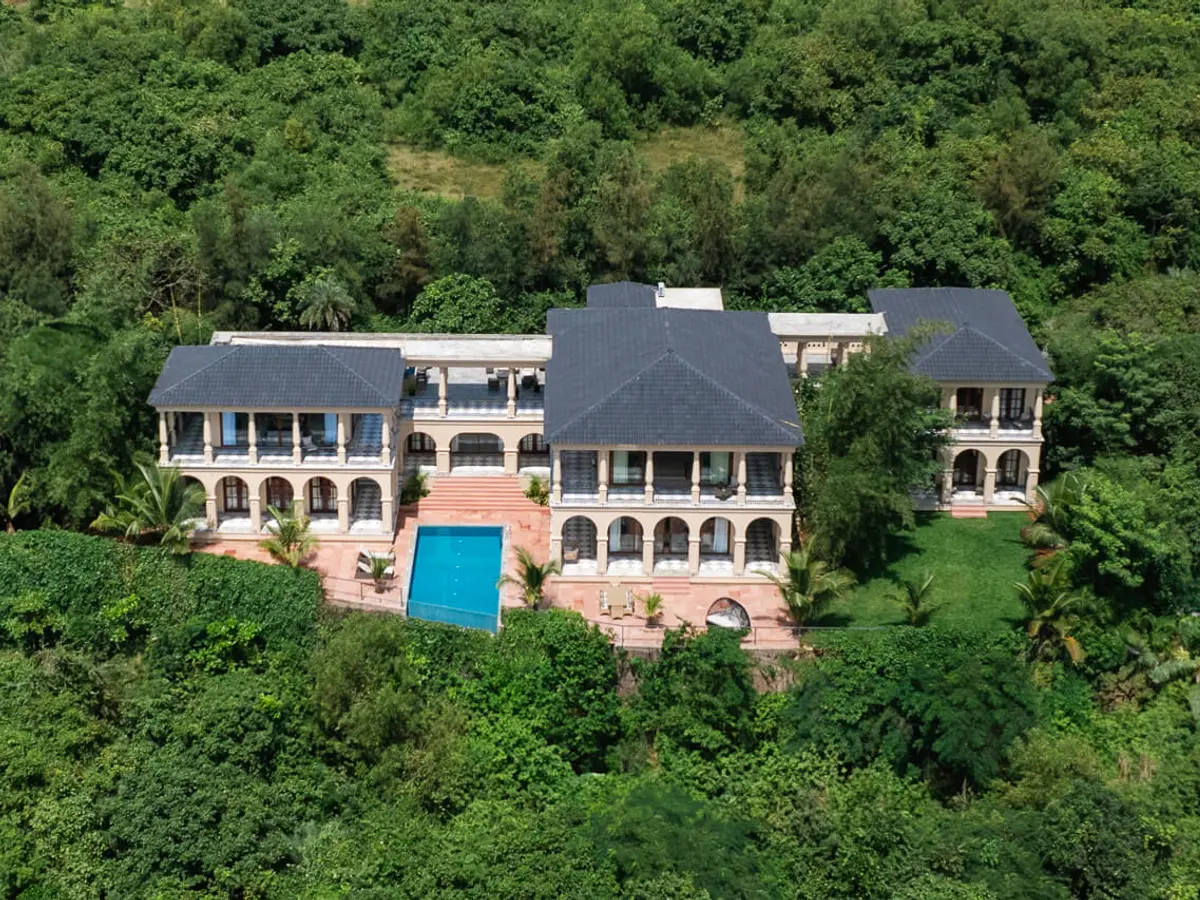 Aerial View 2 | Sacri Borod Hill 4 by Lohono Stays 