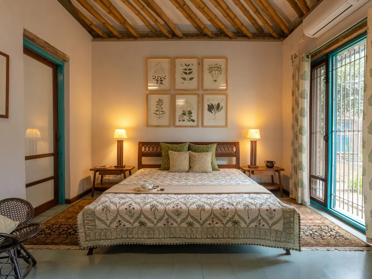 Bamboo House - The Khet - Bedroom Seating