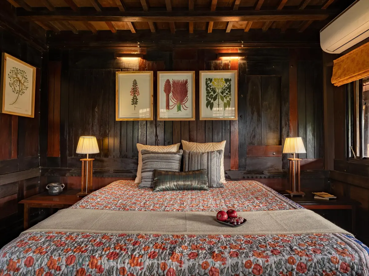 Kerala House - Bedroom area