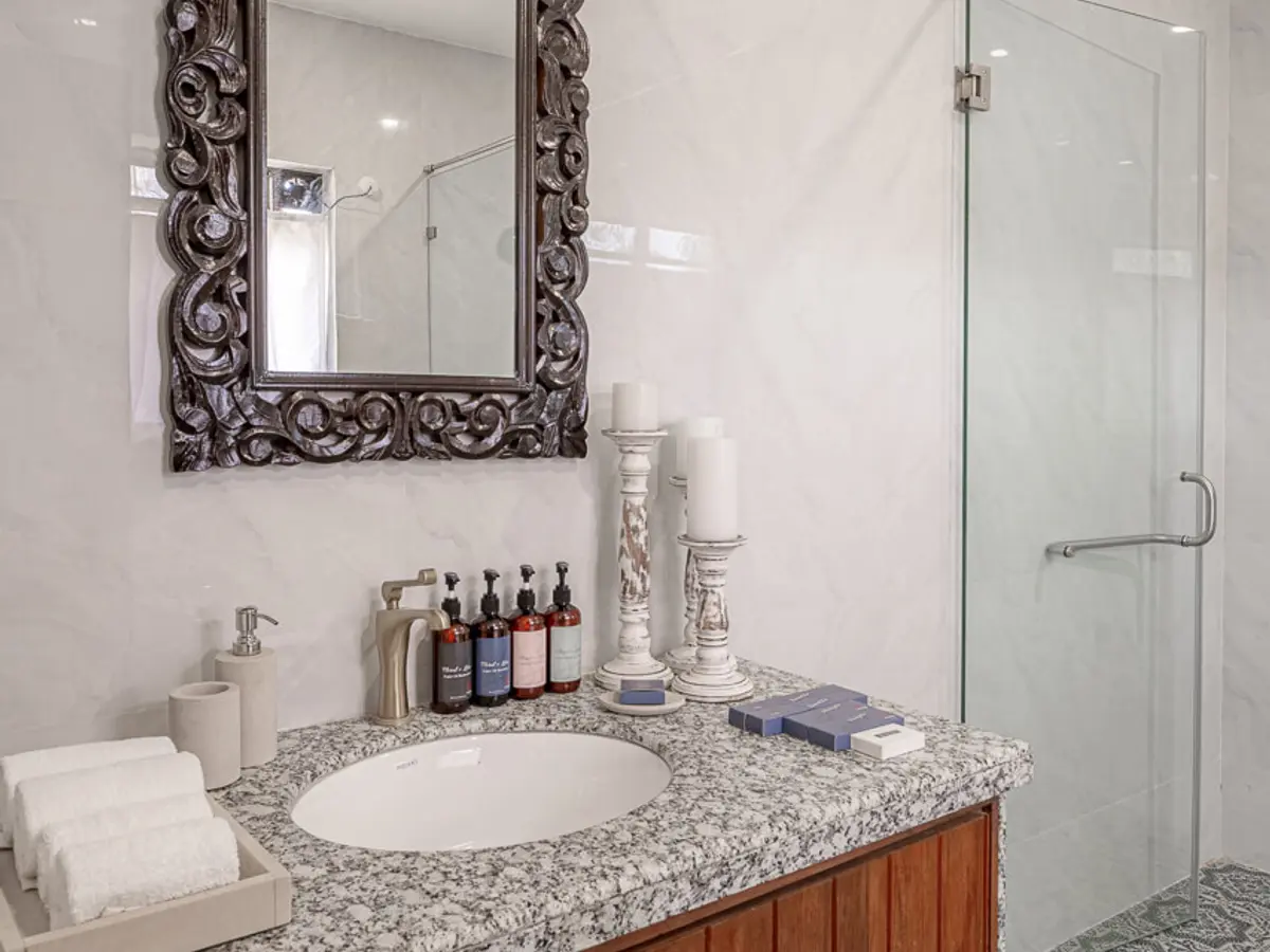 Bathroom 4 | Villa Santorini in Alibaug