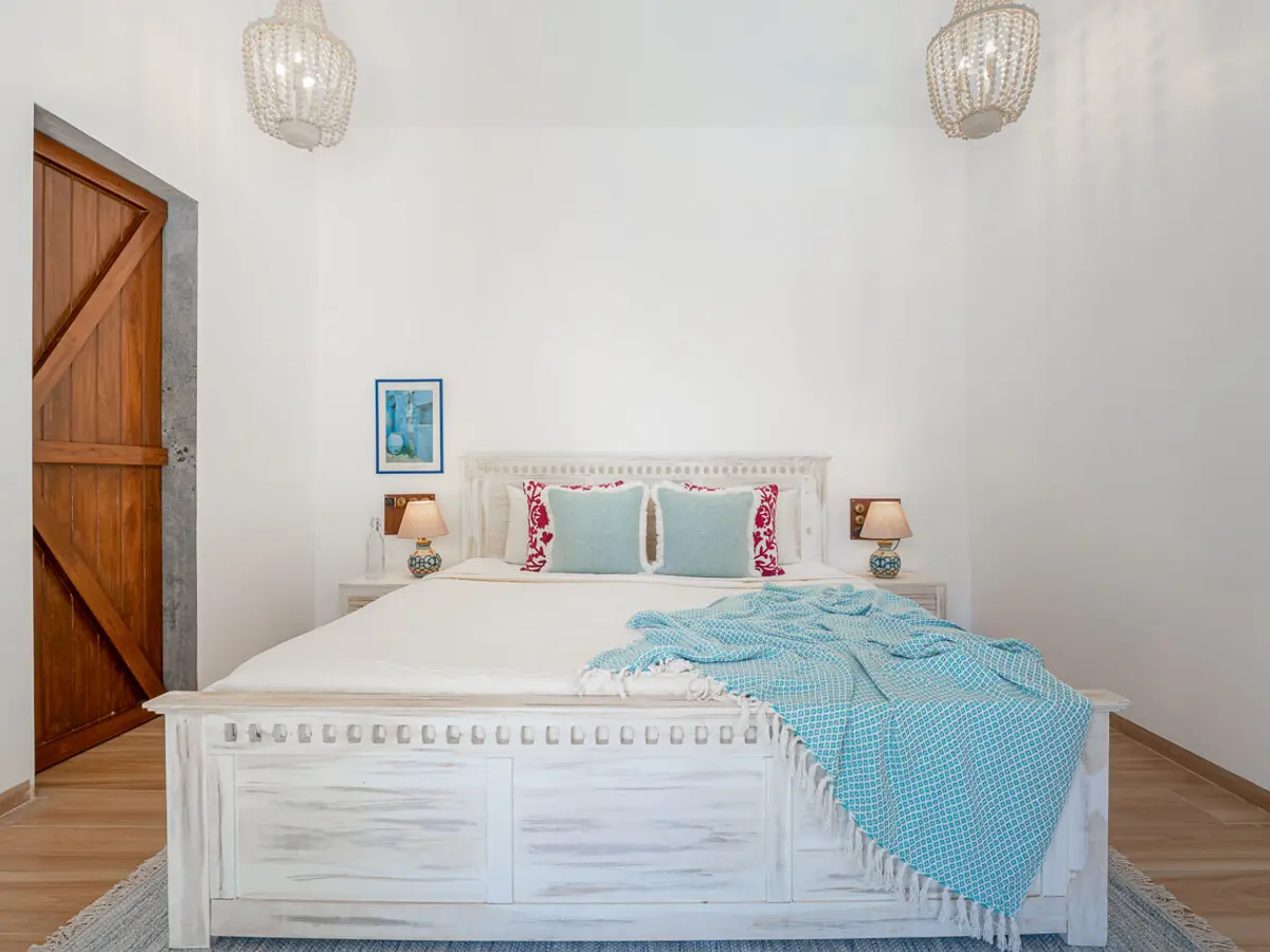 Bedroom 4 | Villa Santorini in Alibaug