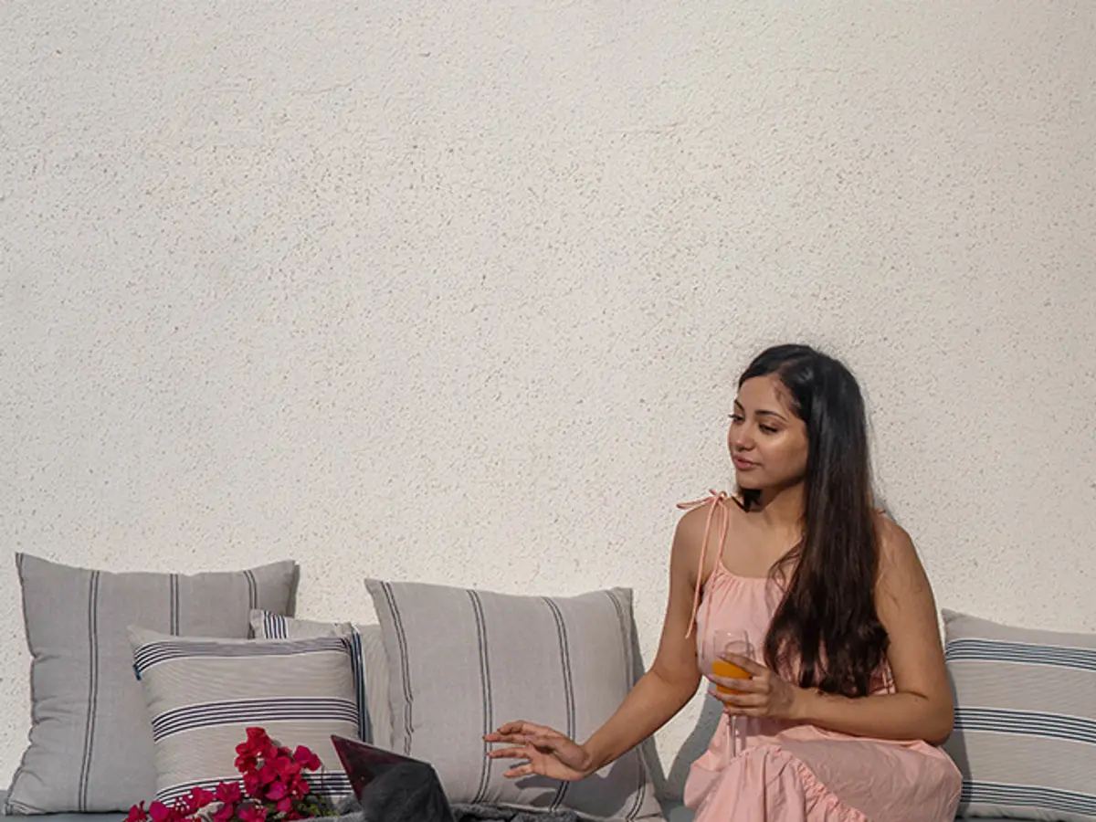 Lounge by the Pool | Siena D Villa in Alibaug