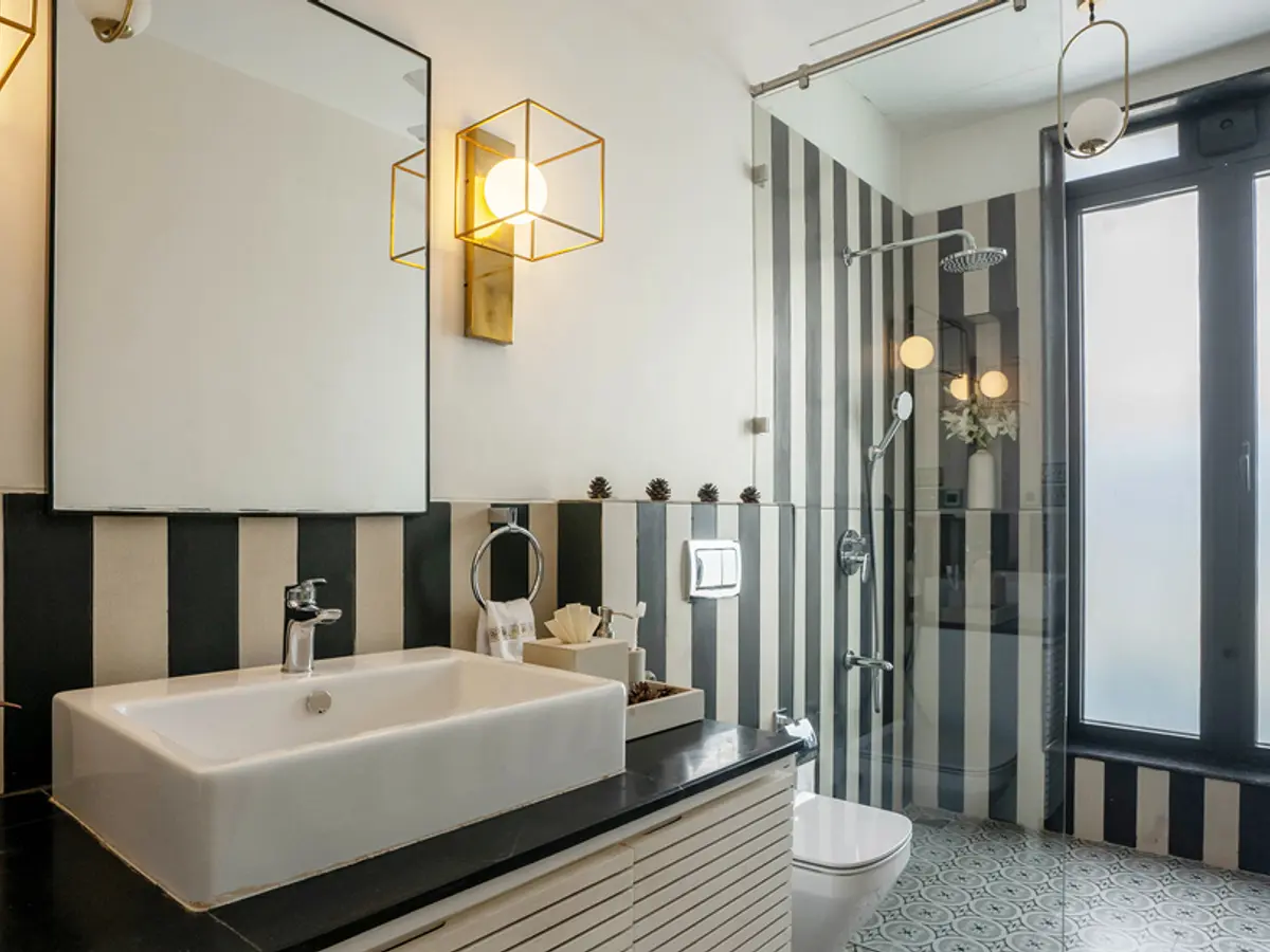 Bathroom 1 | Siena D Villa in Alibaug