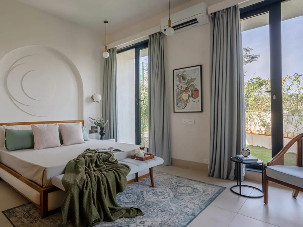 Bedroom 1 | Siena D Private Villa in Alibaug