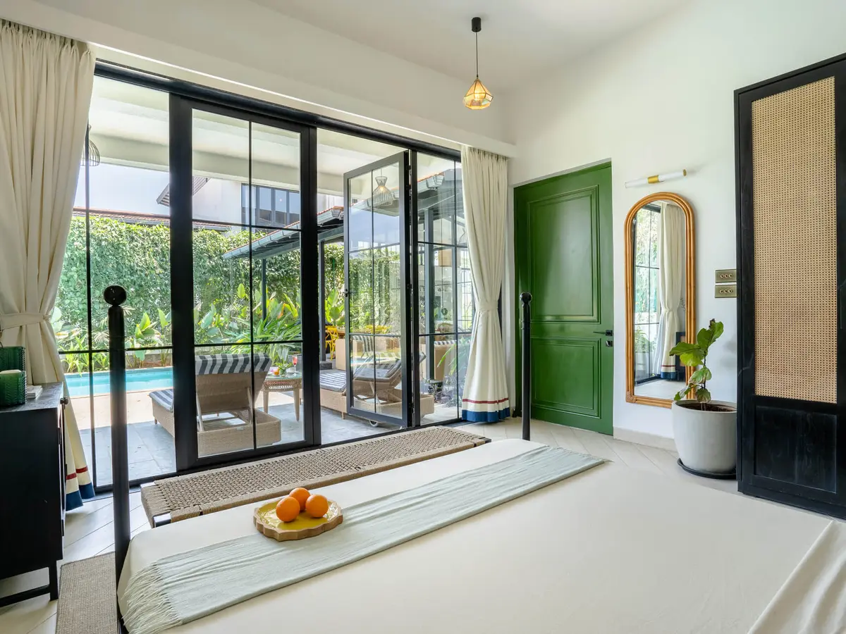 Bedroom 3 | Siena A - Villa In Alibaug | Lohono Stays
