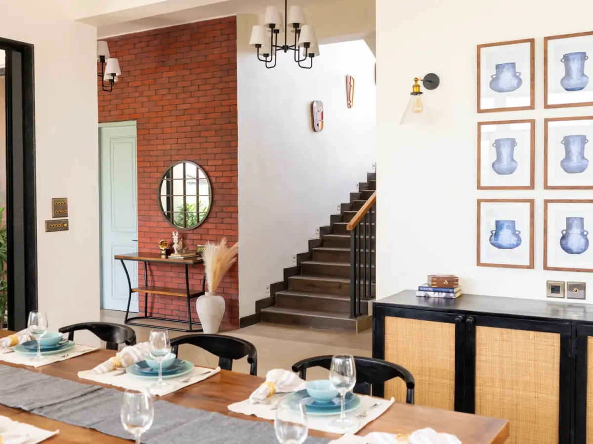 Living & Dining | Luxury Rental by Lohono Stays | Siena Villa B