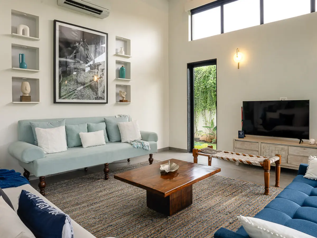 Living Area | Siena F by Lohono Stays