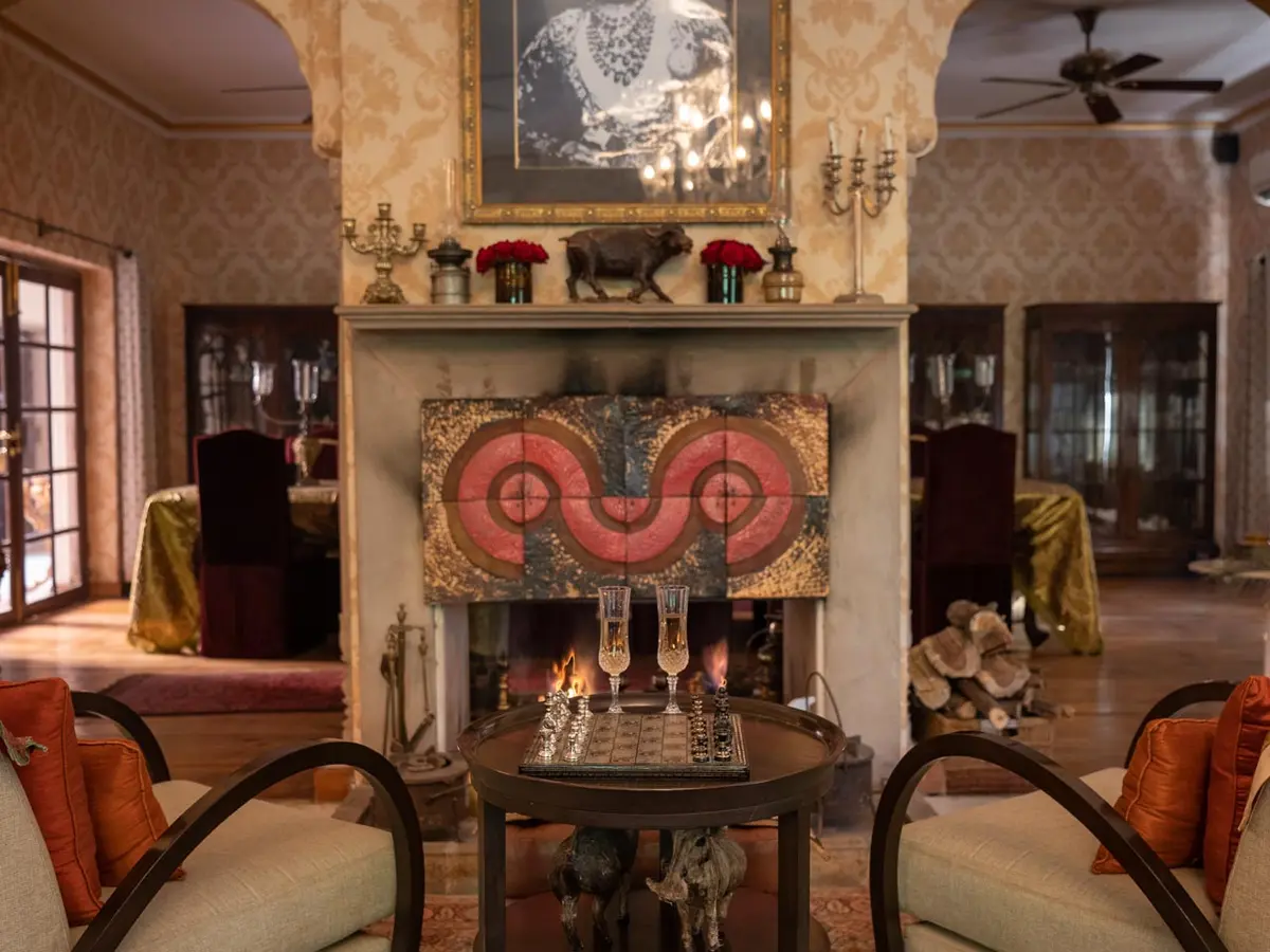 Srinivas - The Royal Residence - Fireplace
