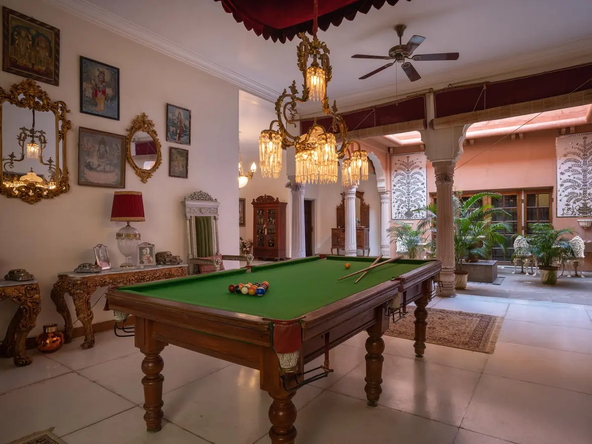 Srinivas - The Royal Residence - Pool table