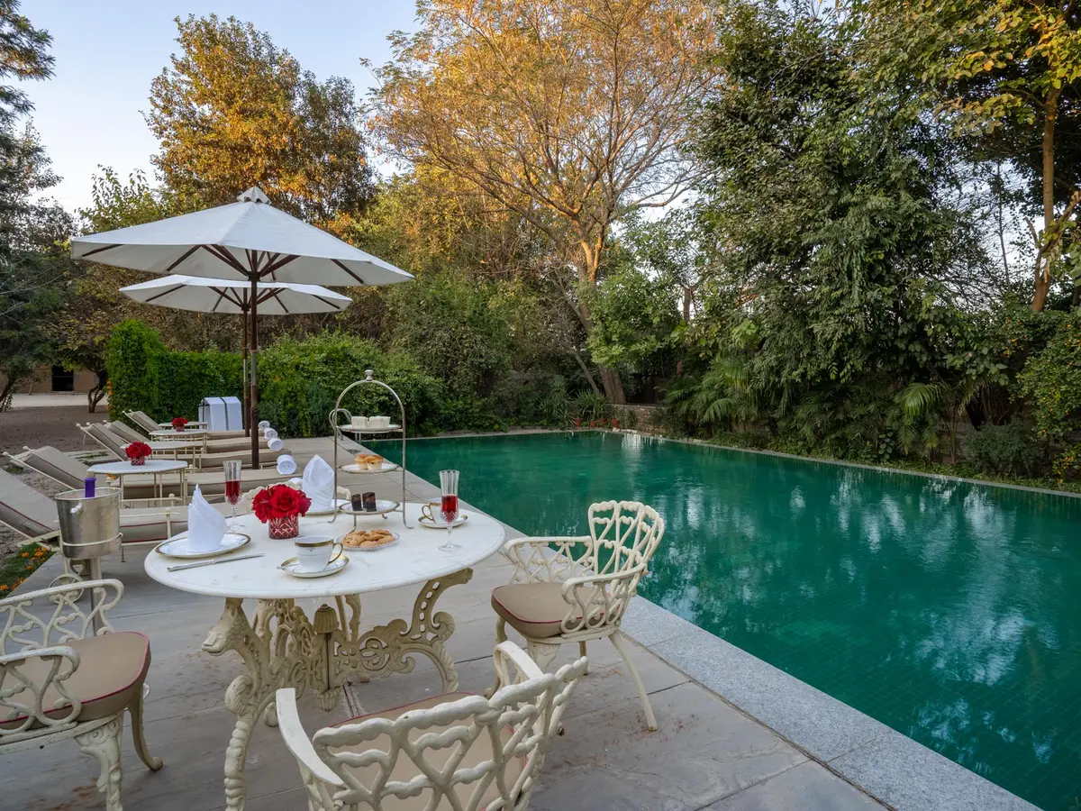Srinivas - The Royal Residence - Poolside