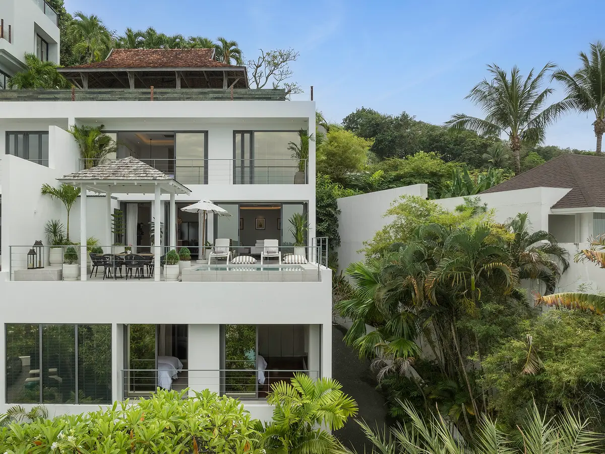 Surin Seaview Villa - Stunning modern hillside villa