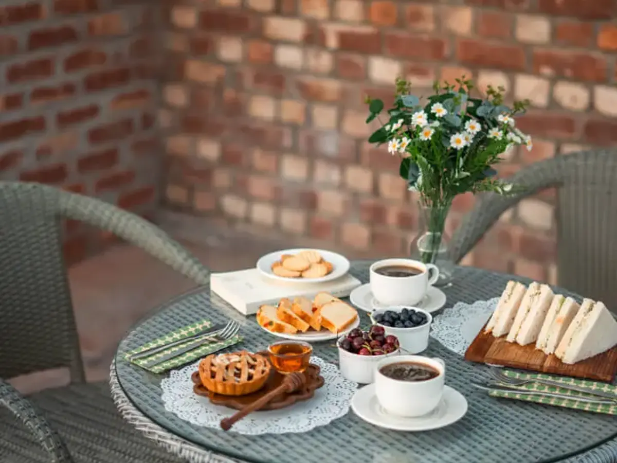 High tea at Tara Cafe | The Homestead | Jim Corbett