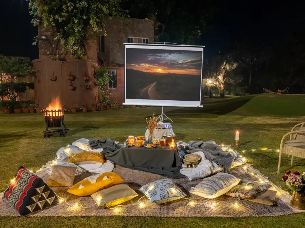 Outdoor Movie Night | The Homestead | Jim Corbett