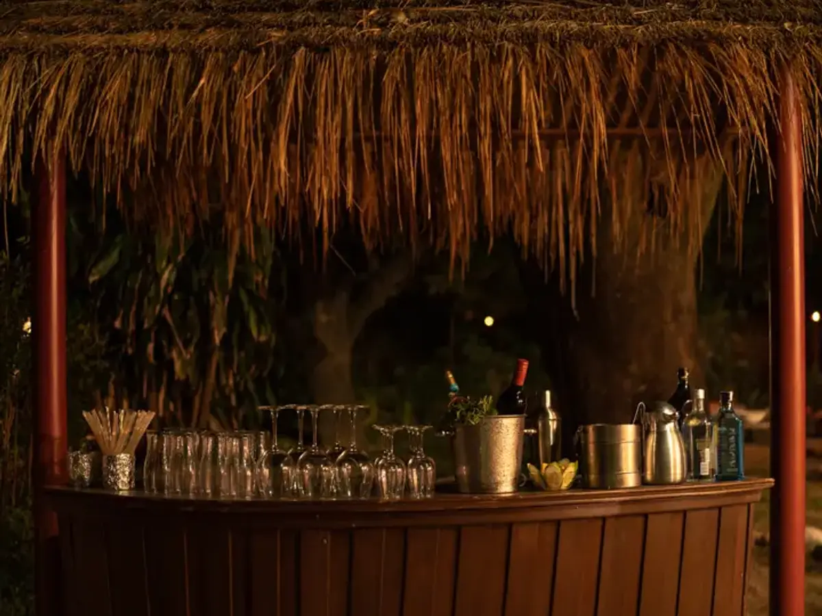 Outdoor Bar Area | The Homestead | Jim Corbett