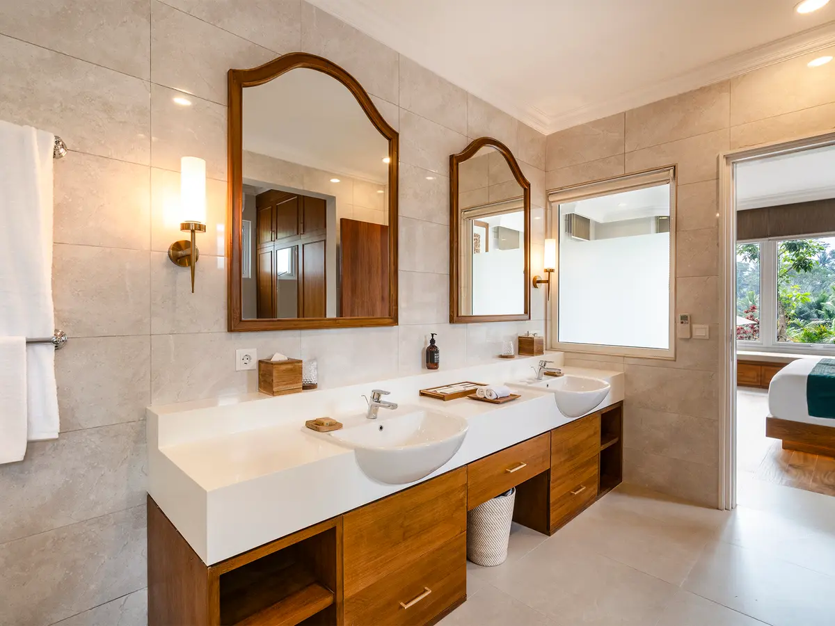 Pala Ubud - Villa Sanghyang - Luxurious ensuite bathroom