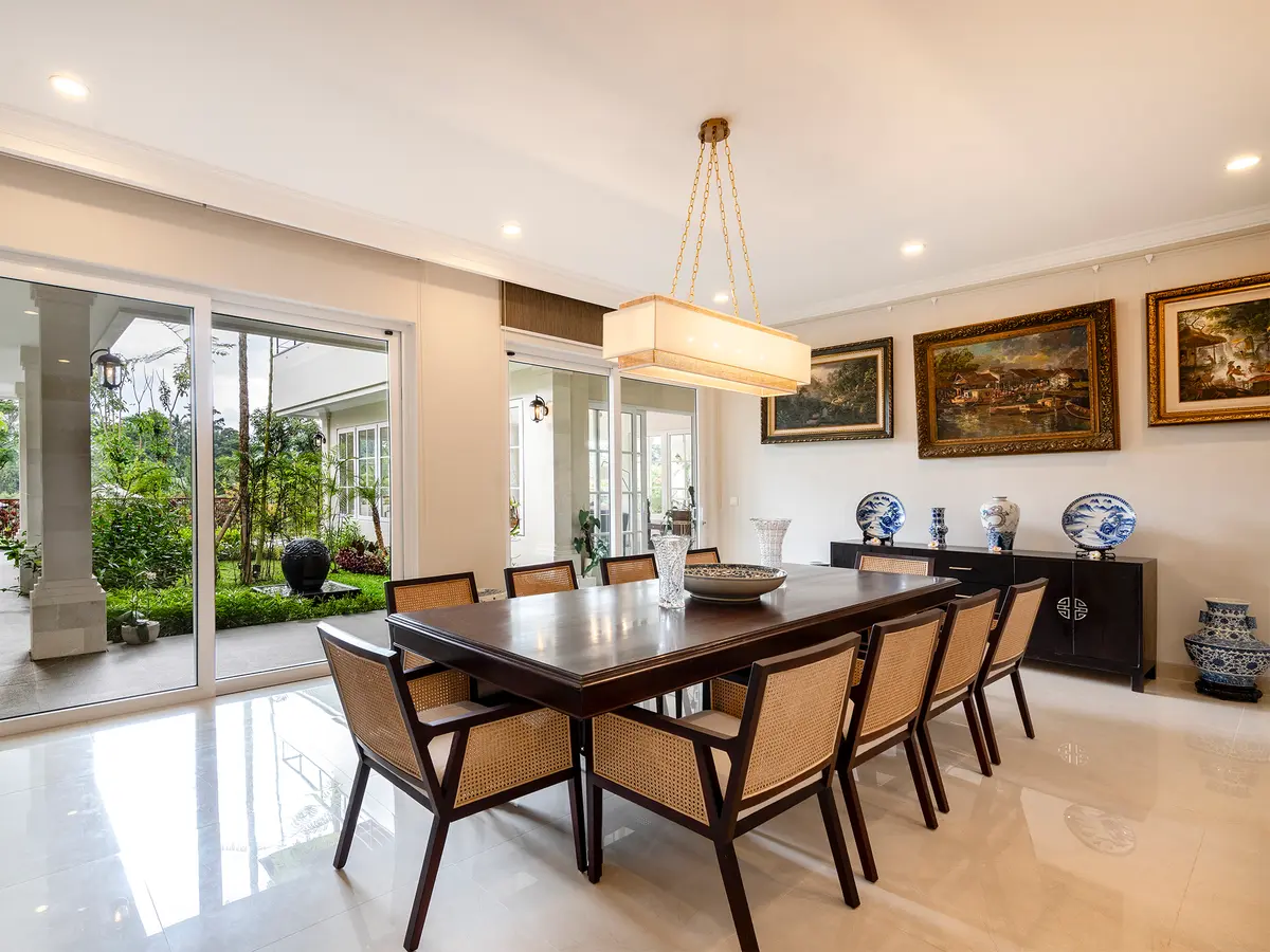 Pala Ubud - Villa Sanghyang - Spacius dining area