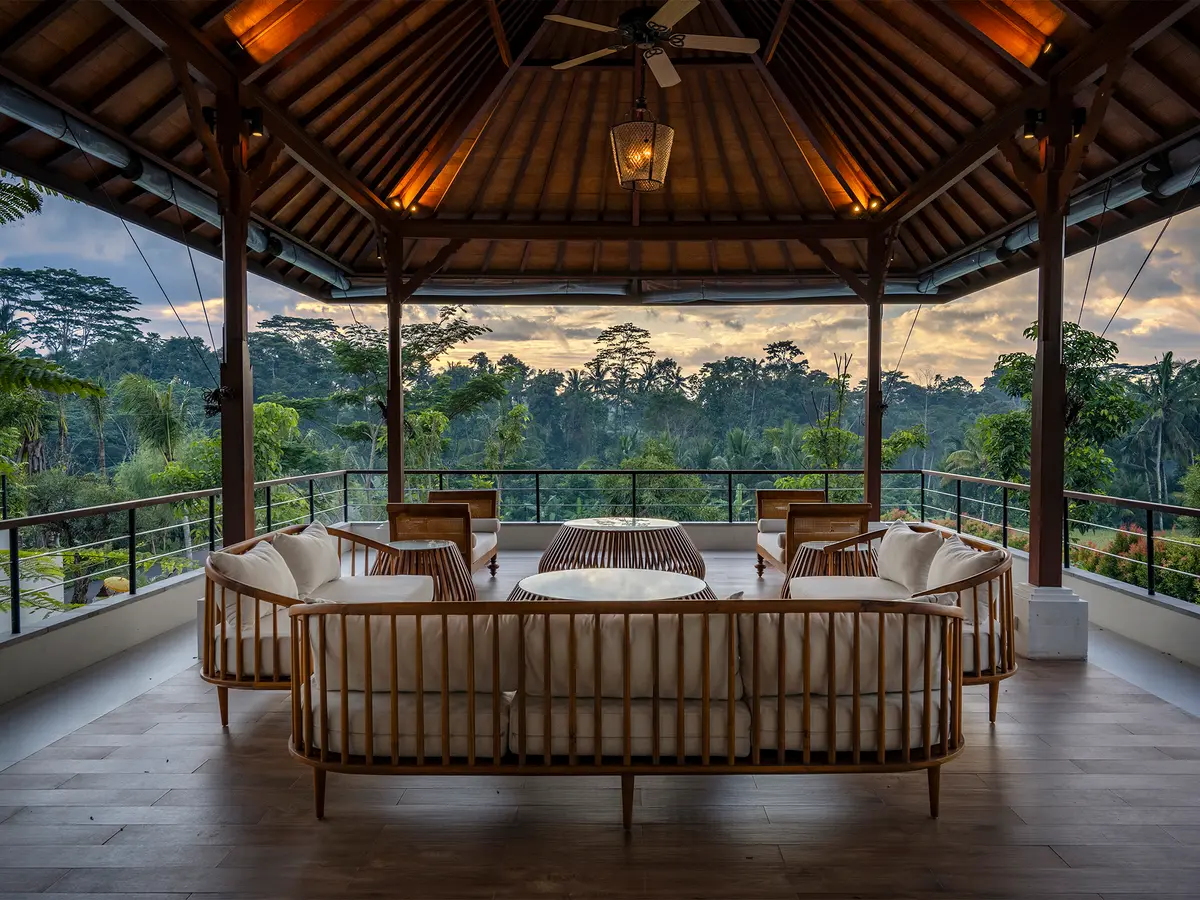 Pala Ubud - Villa Sanghyang - Serene paddy field views