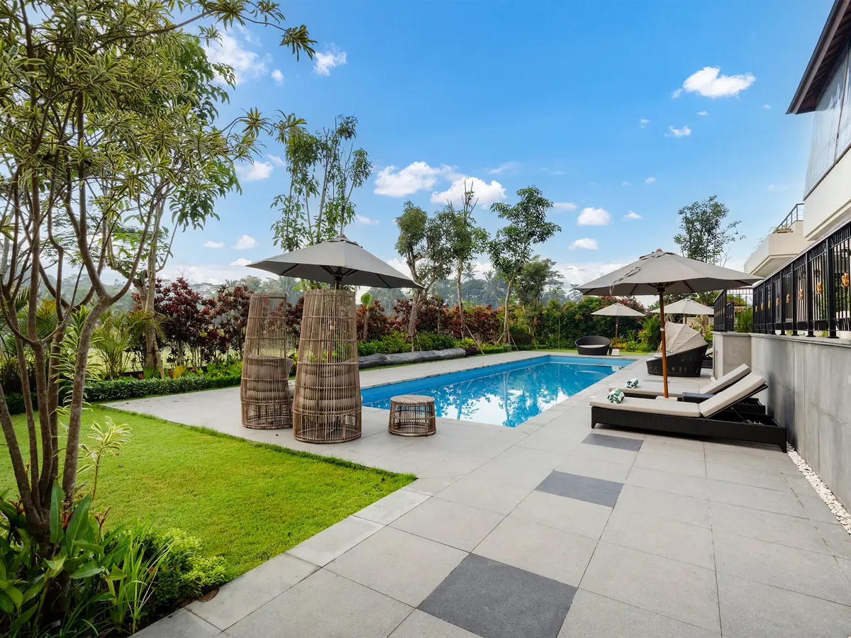 Pala Ubud - Villa Sanghyang - Spacious and breezy pool area