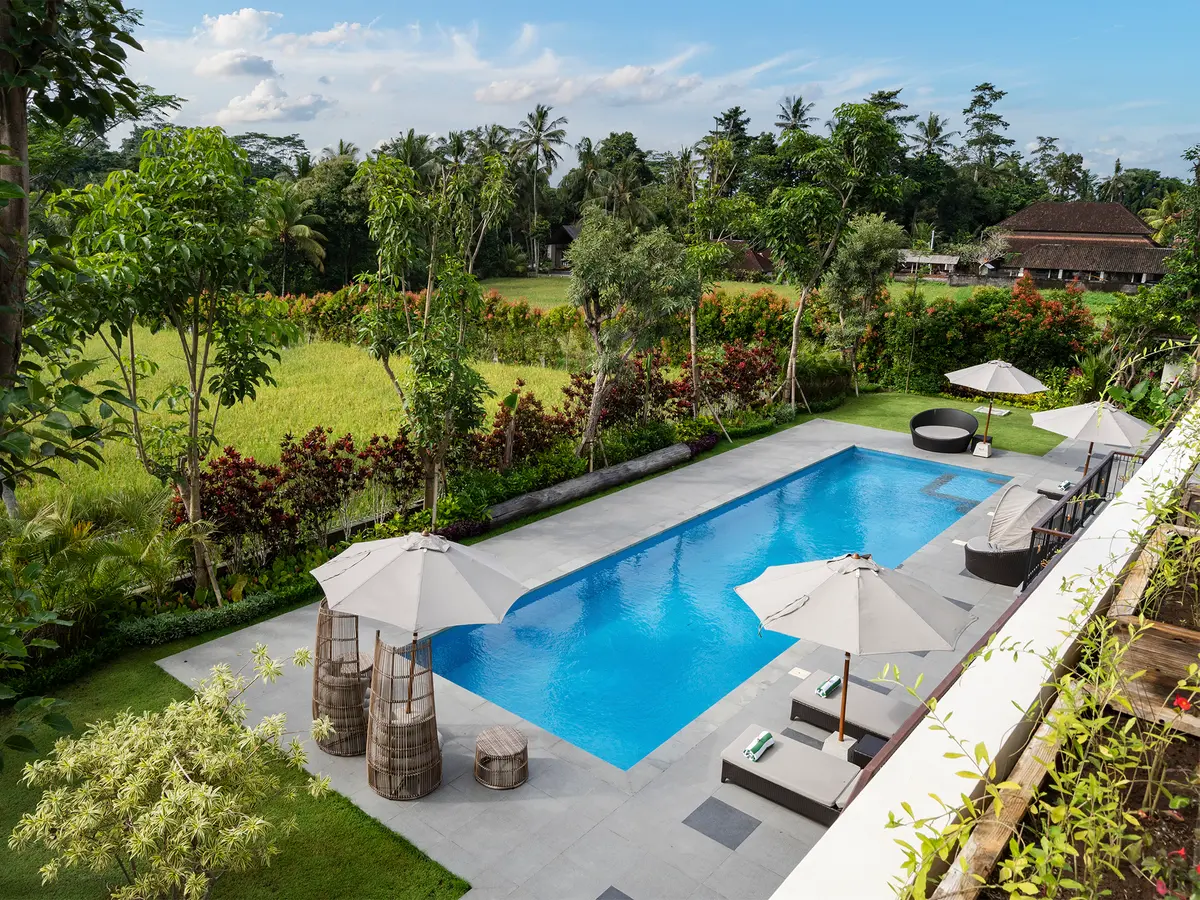 Pala Ubud - Villa Sanghyang - Spacious and breezy pool area