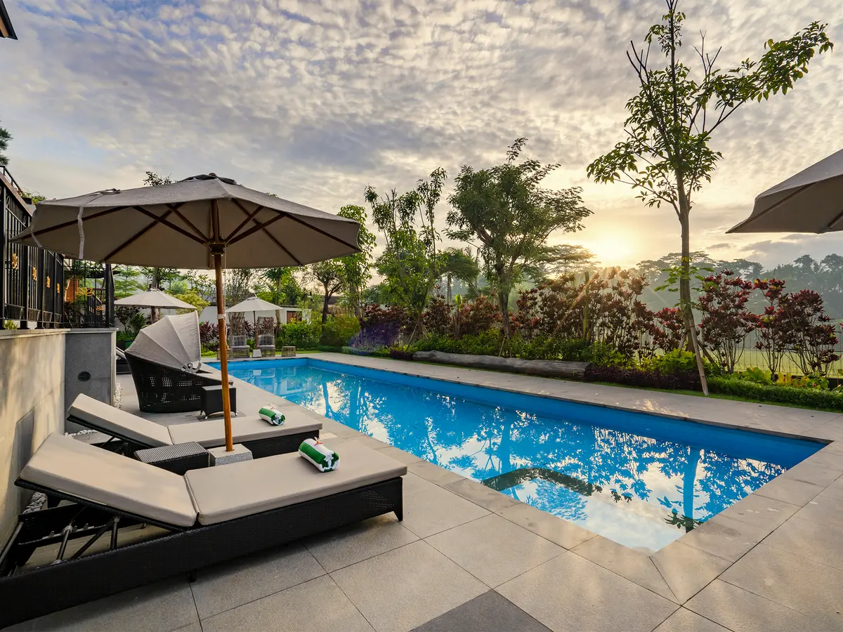 Pala Ubud - Villa Sanghyang - Expansive swiming pool