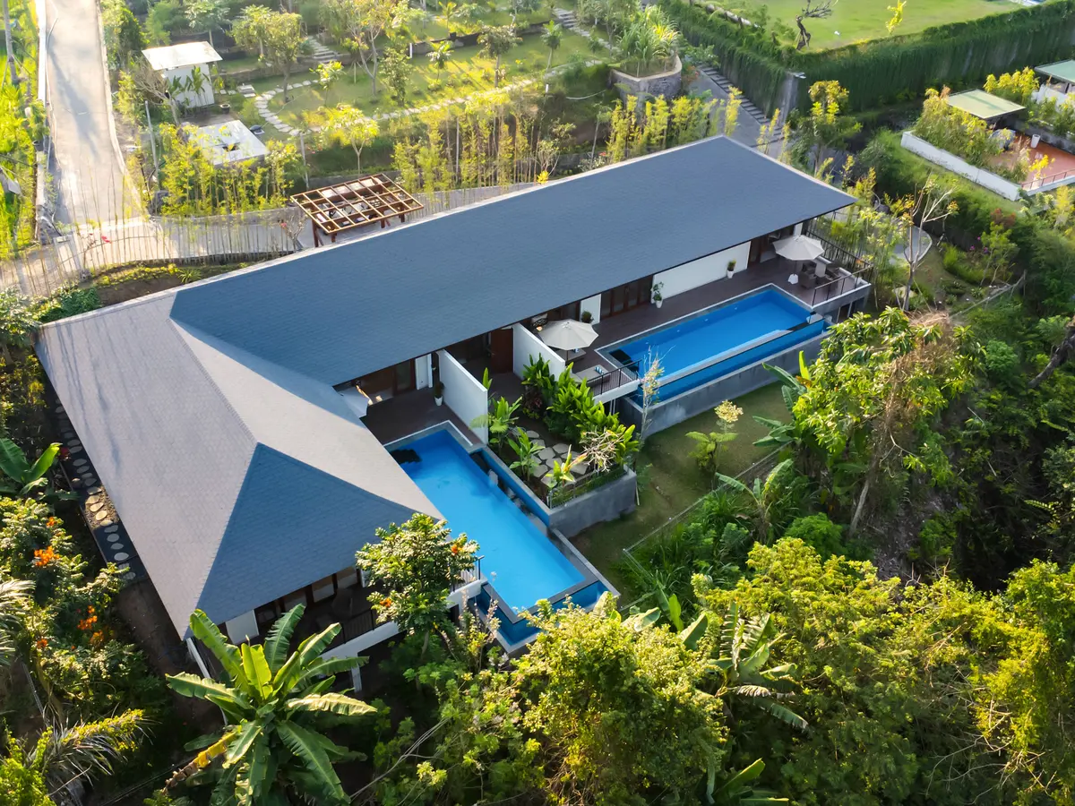 Pala Ubud - Aerial view