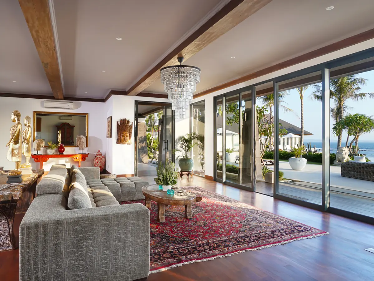 Tirtha Bayu Villa II - Grand living room design