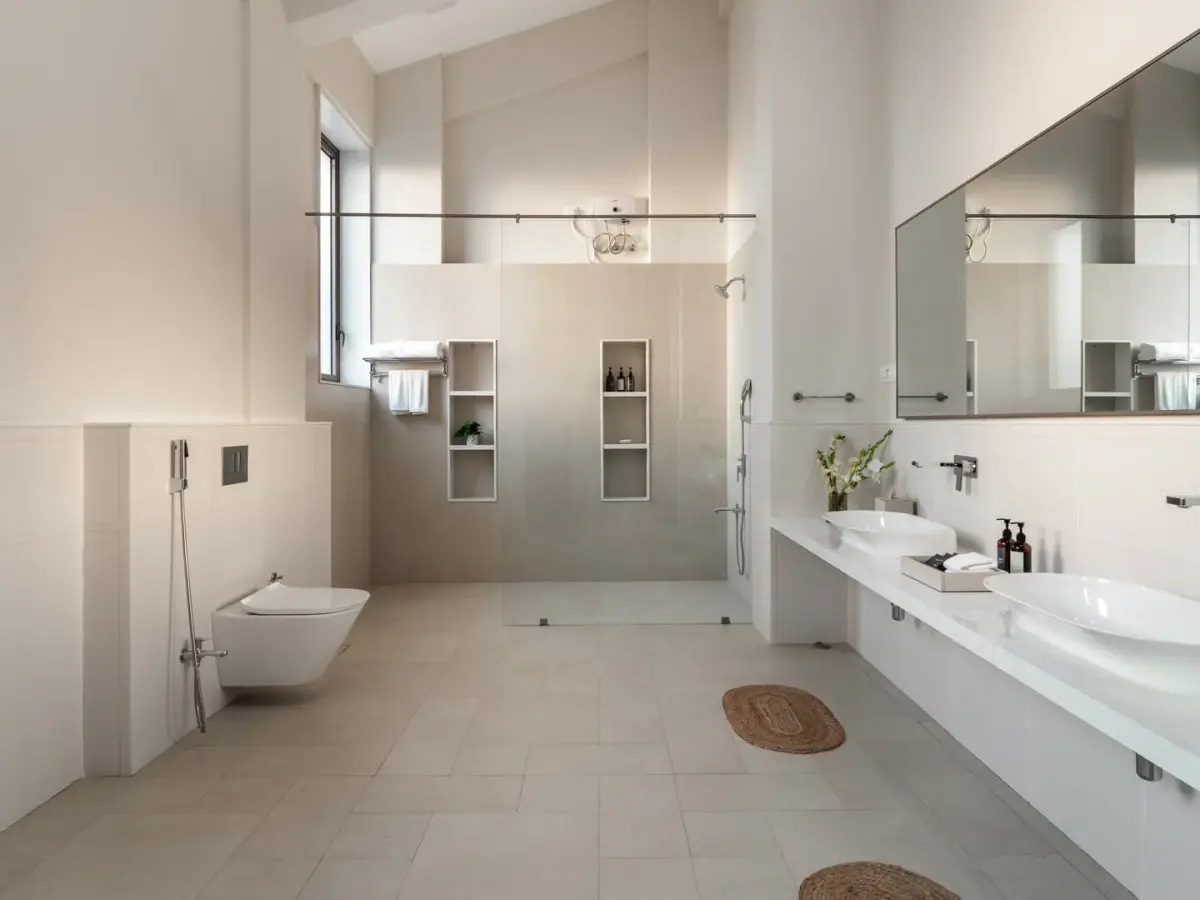 Master Bathroom | Ushta Villa | Alibaug