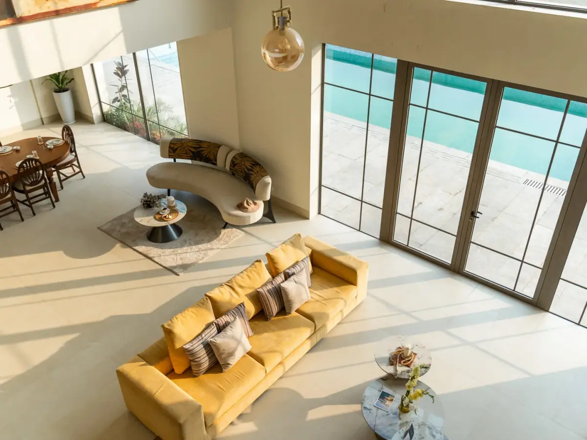 Luxury Living Area | Ushta Villa | Alibaug