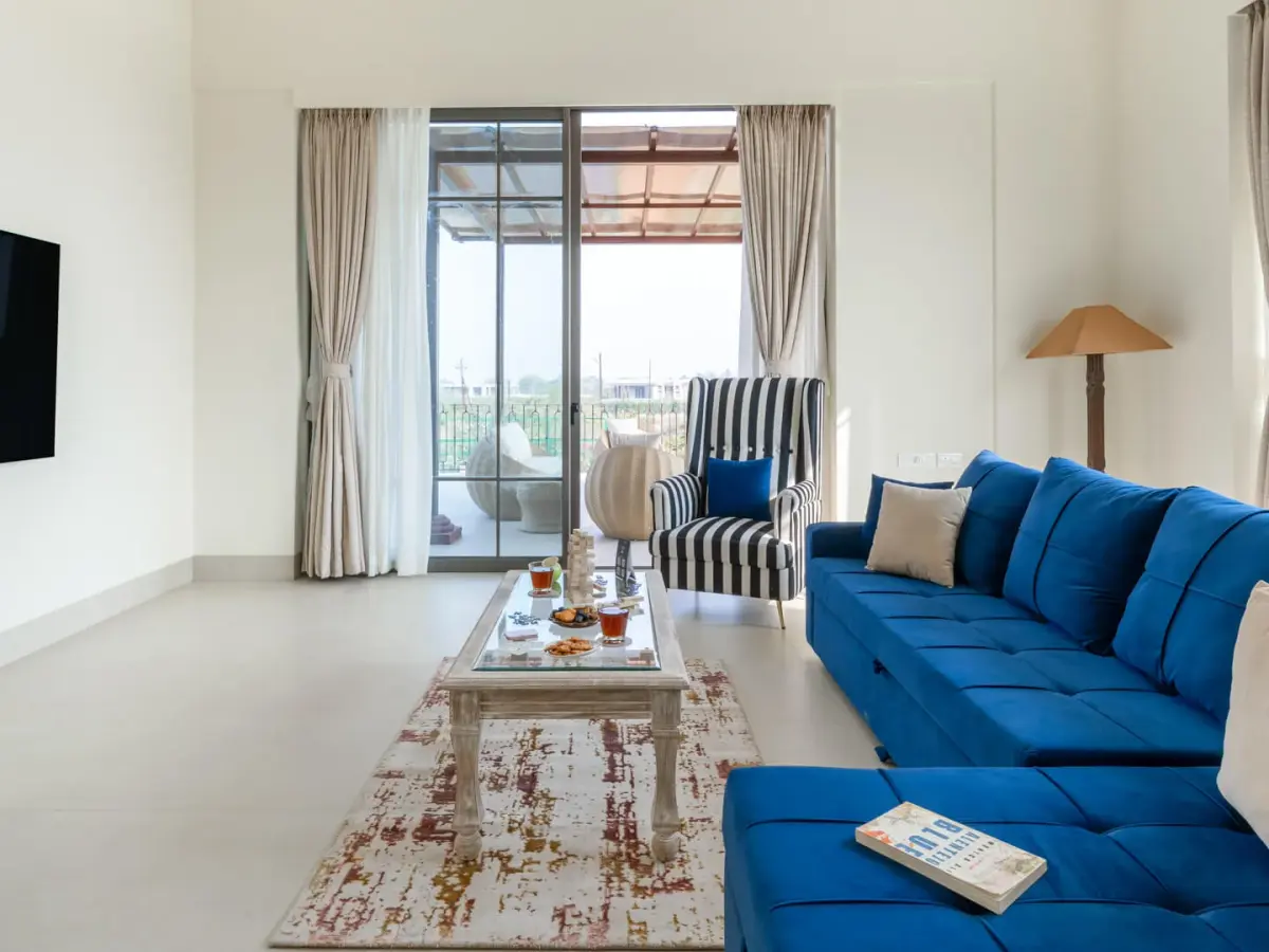 Den Room | Ushta Villa | Alibaug