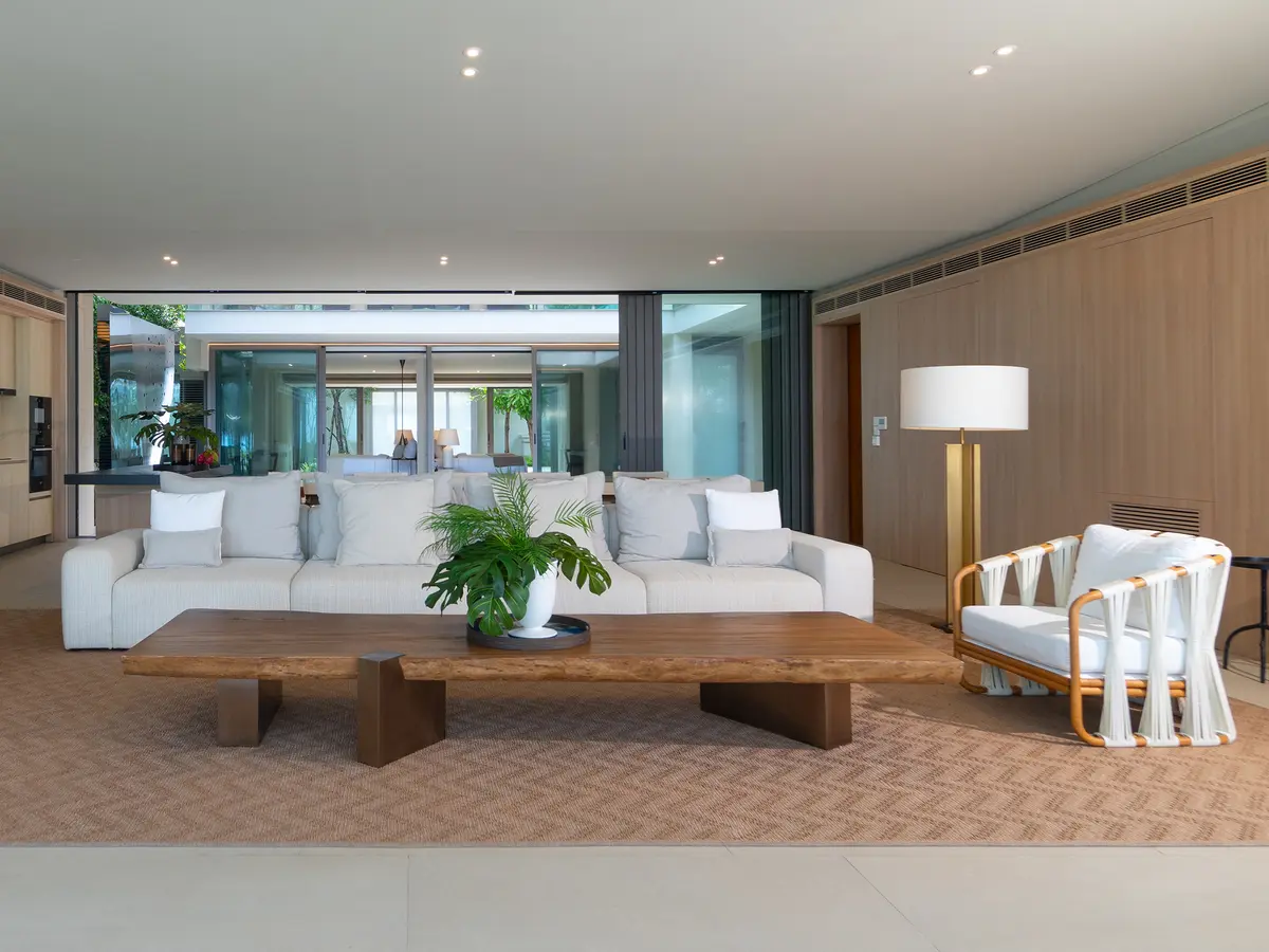 Veyla Beach Villa 6 - Sleek and comfortable living area