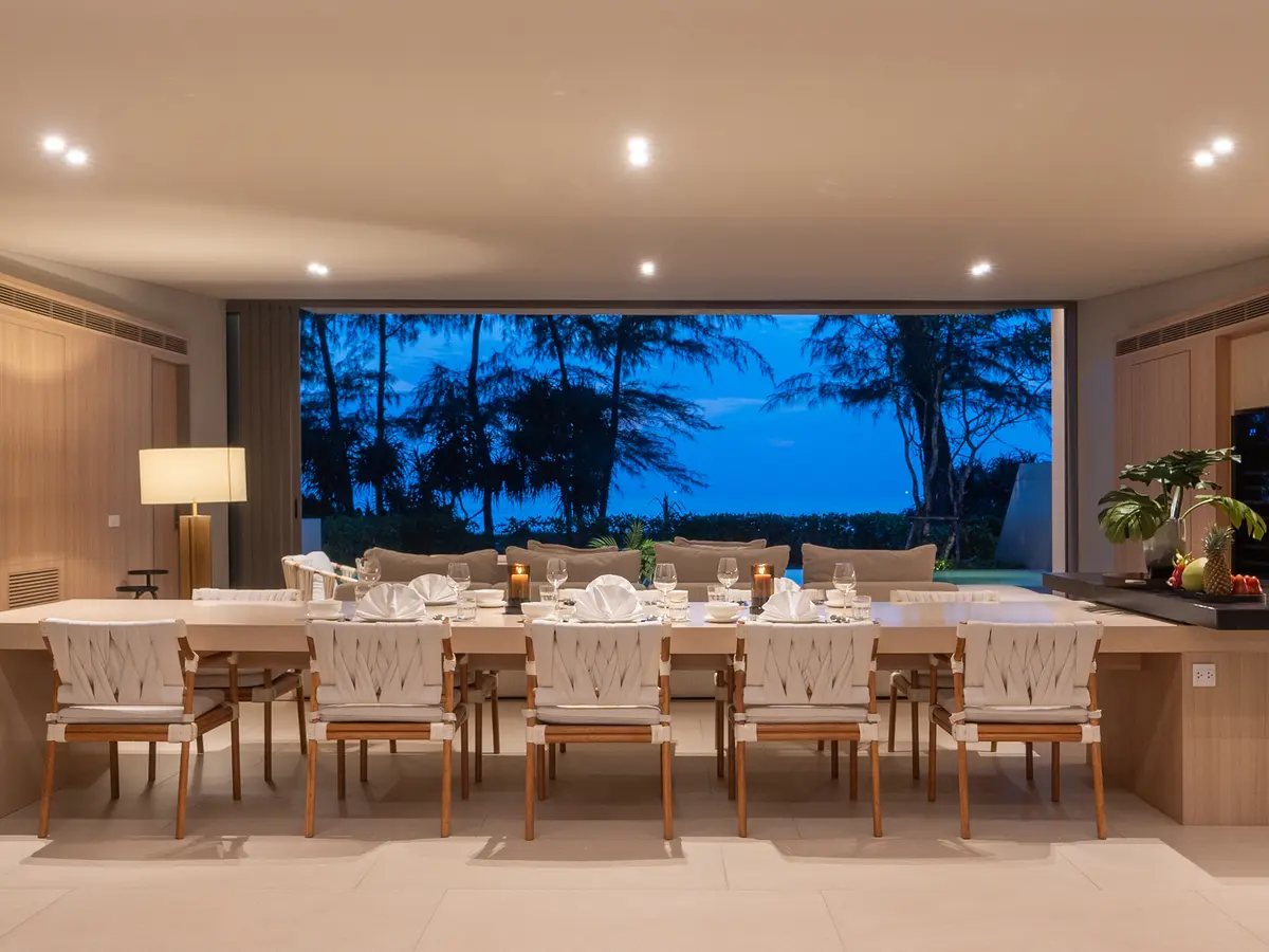 Veyla Beach Villa 6 - Intimate dining experience