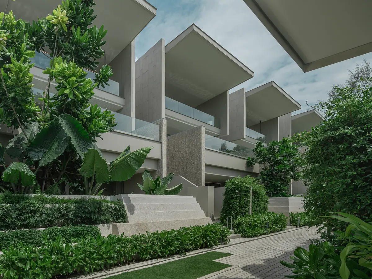 Veyla Natai Residences - Lush gardens and greenery