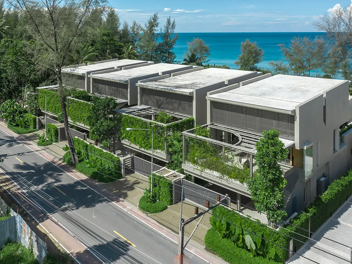 Veyla Natai Residences - Entrance to the villas