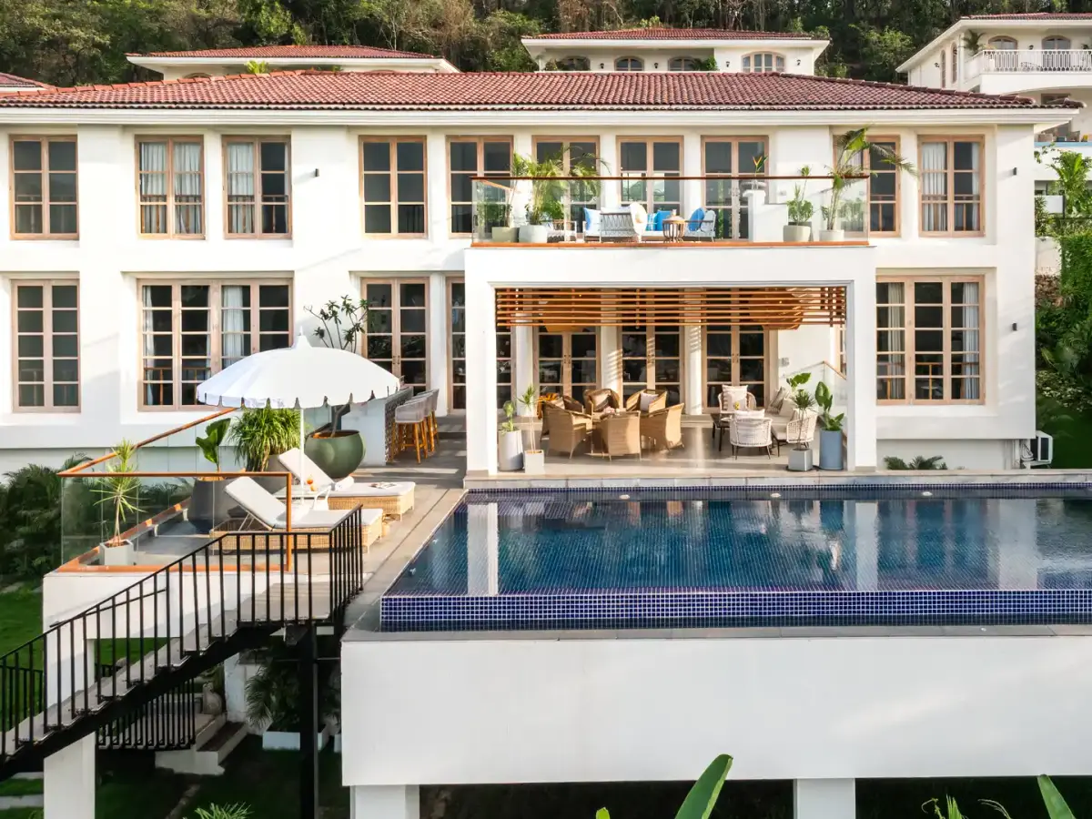 Facade and Swimming Pool | Azora Villa, Goa