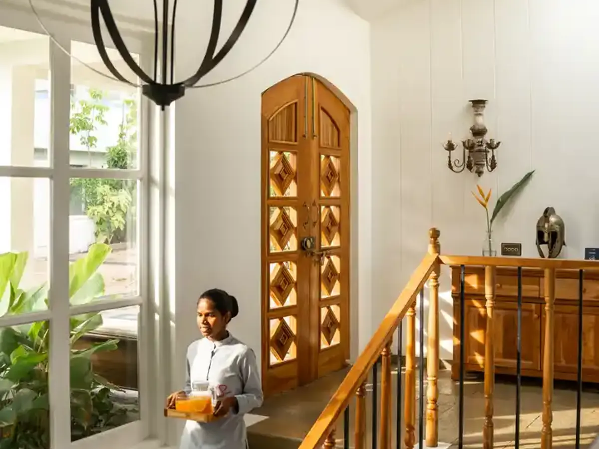 Entrance & Staircase | Azora Villa, Goa