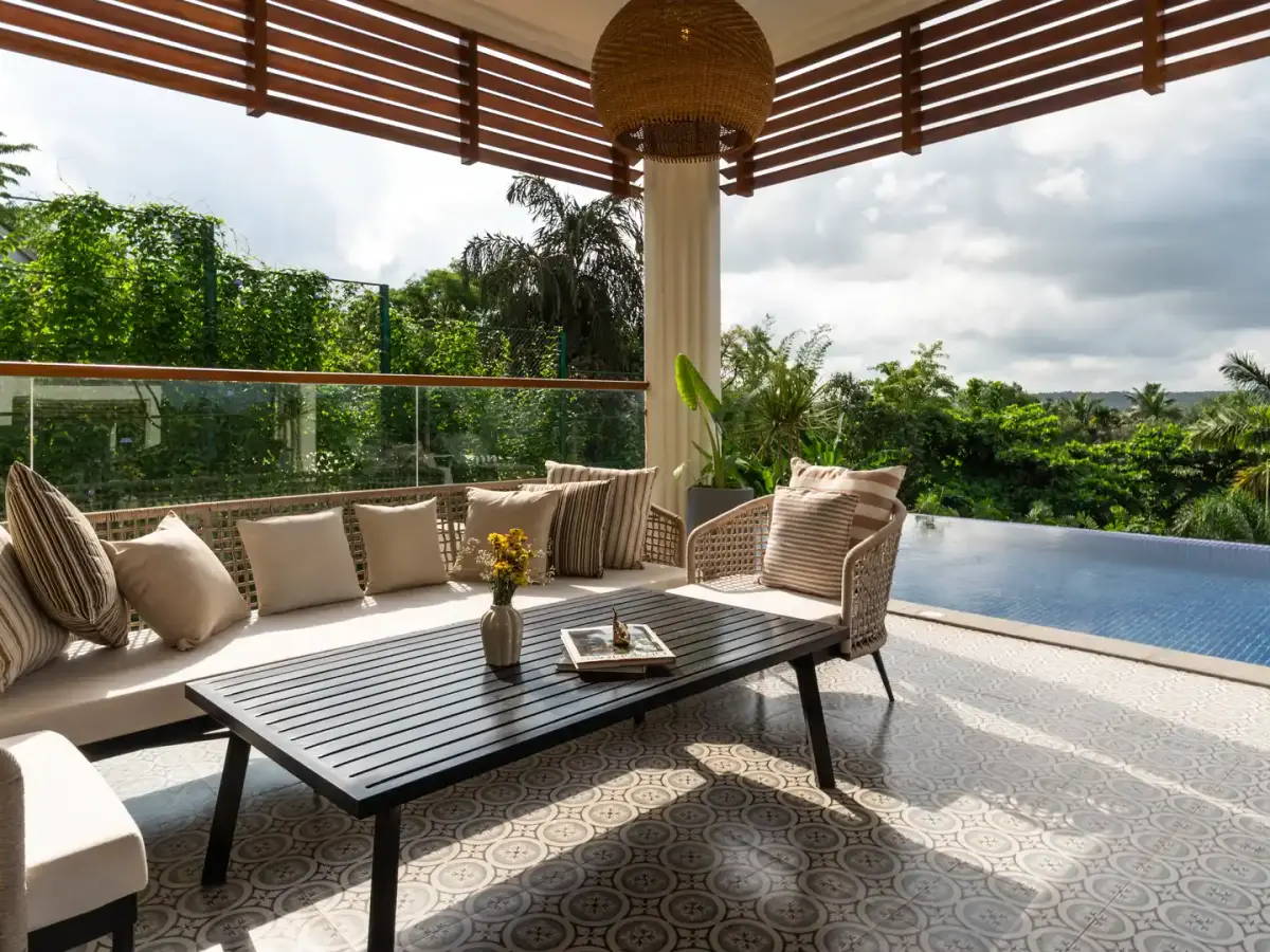 Poolside Lounging | Azora Villa, Goa