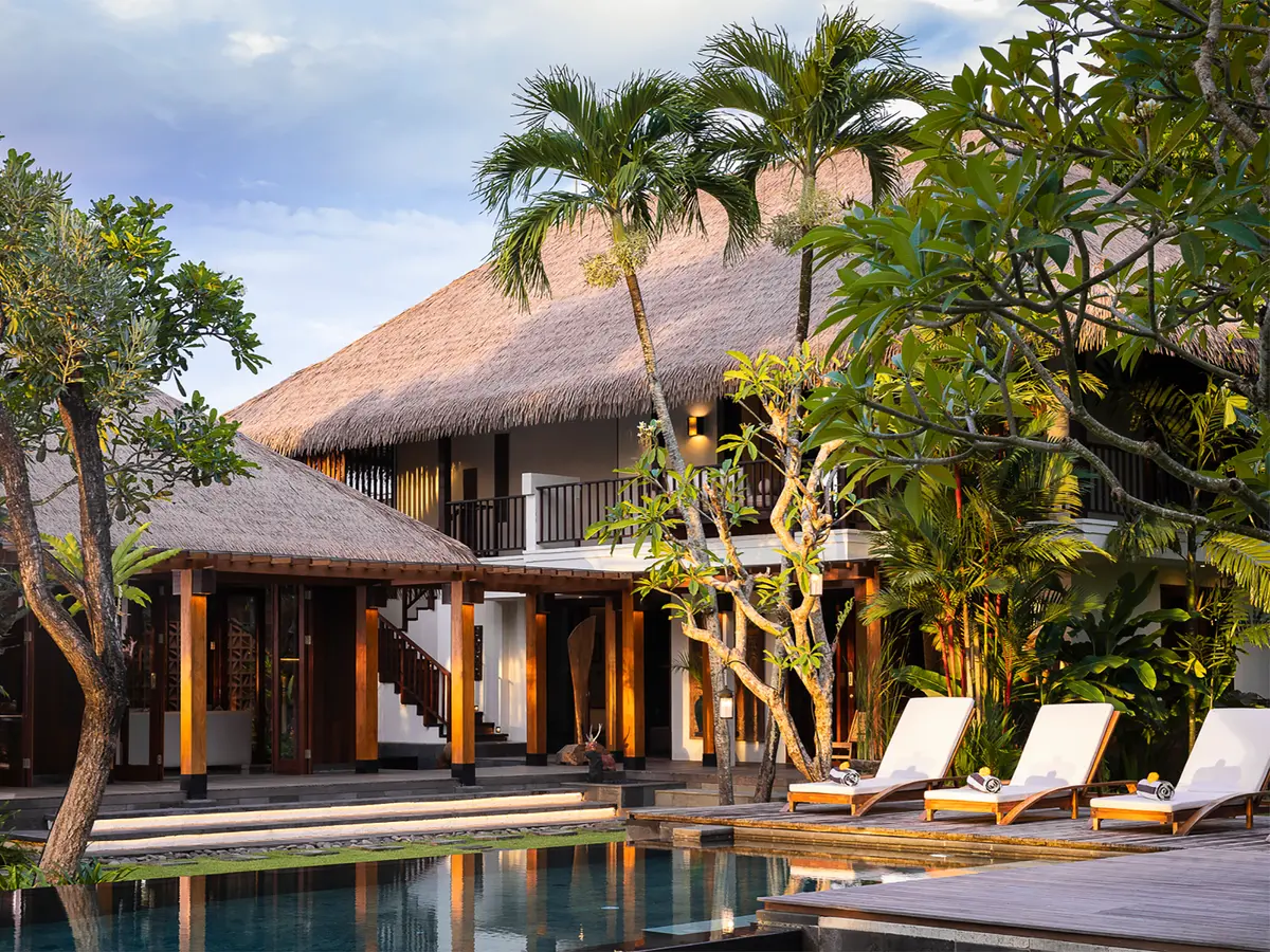 Villa Bangkuang - Villa During Sunset