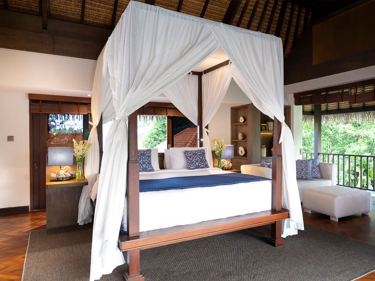 Villa Bangkuang - Upper Stairs Bedroom Area