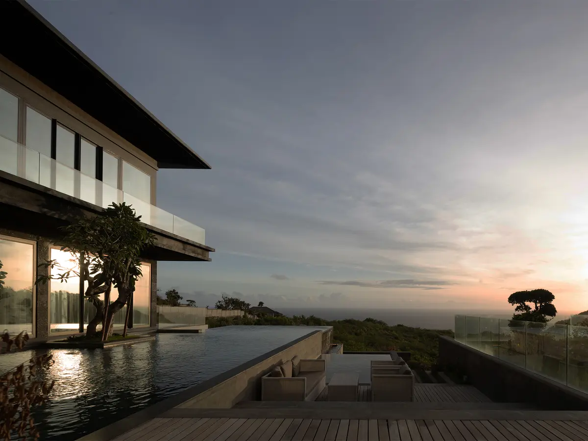Villa BIE - Majestic ocean view from the pool area