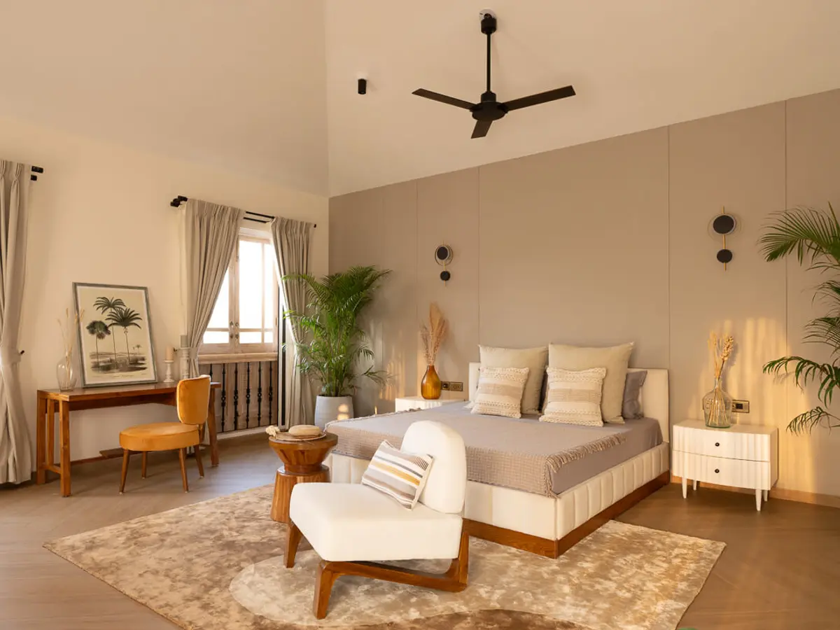 Master Bathroom | Villa Feliz by Lohono Stays 
