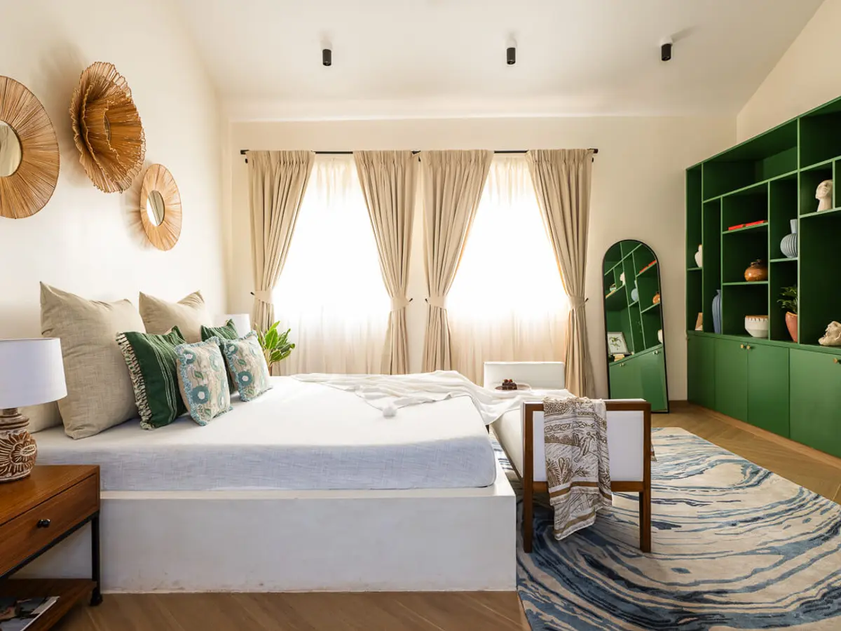Luxury Bedroom 3 | Villa Feliz by Lohono Stays