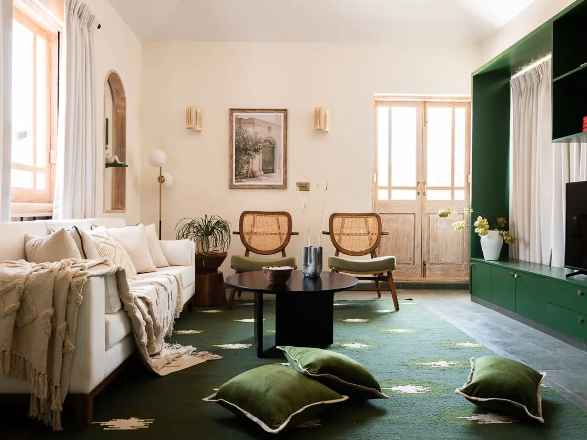 TV Area | Villa Feliz by Lohono Stays