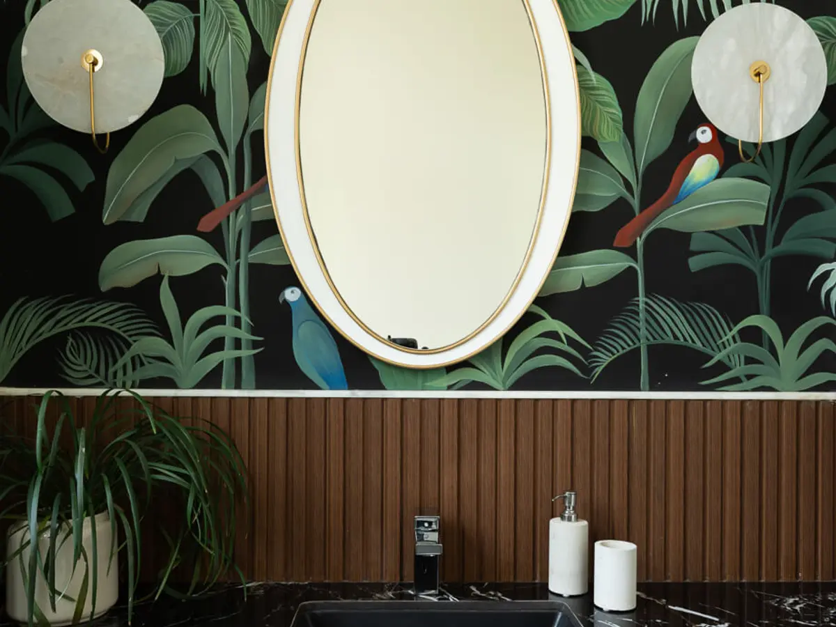 Powder Room | Villa Feliz by Lohono Stays