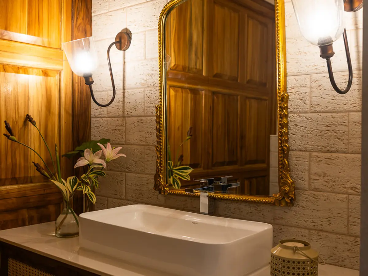 Powder Room | Villa Floresta by Lohono Stays