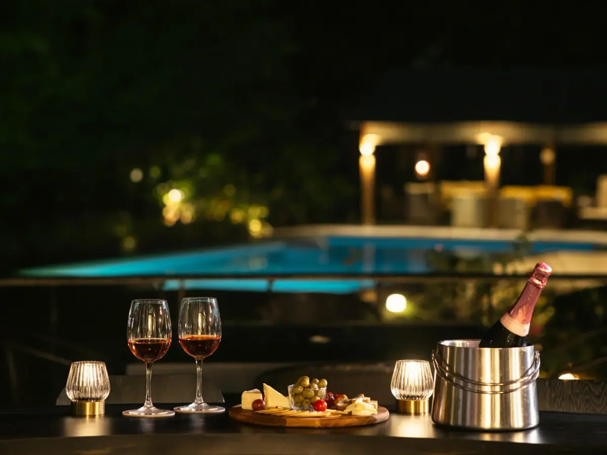 Villa Lani - Outdoor Bar with views