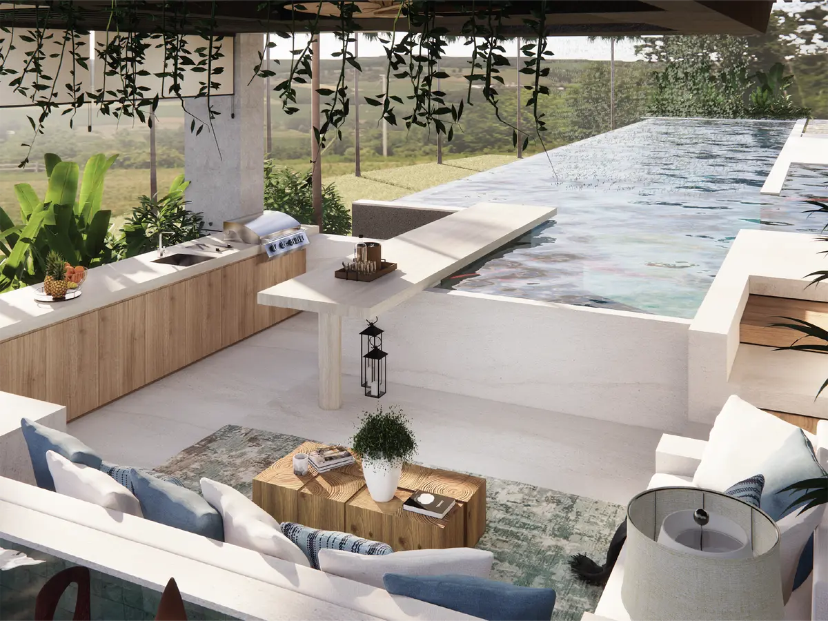 Villa Nica - Sunken living area