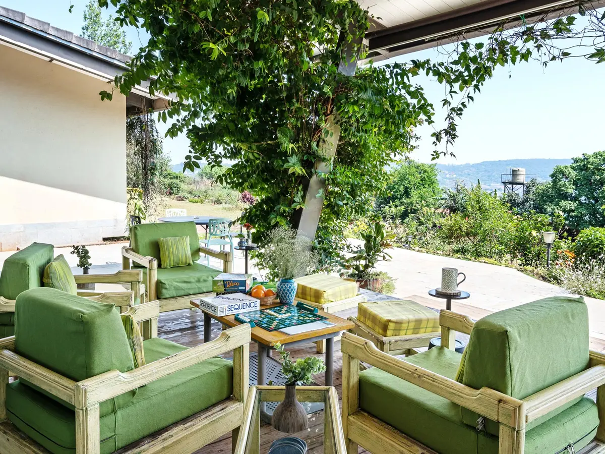 Vinayalam - Outdoor Seating Area