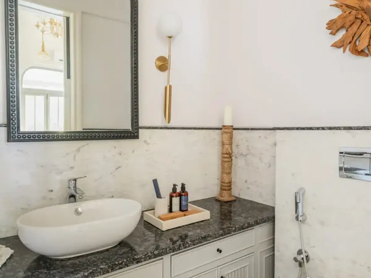 Powder Room | Vitalda Serenity Villa, Goa