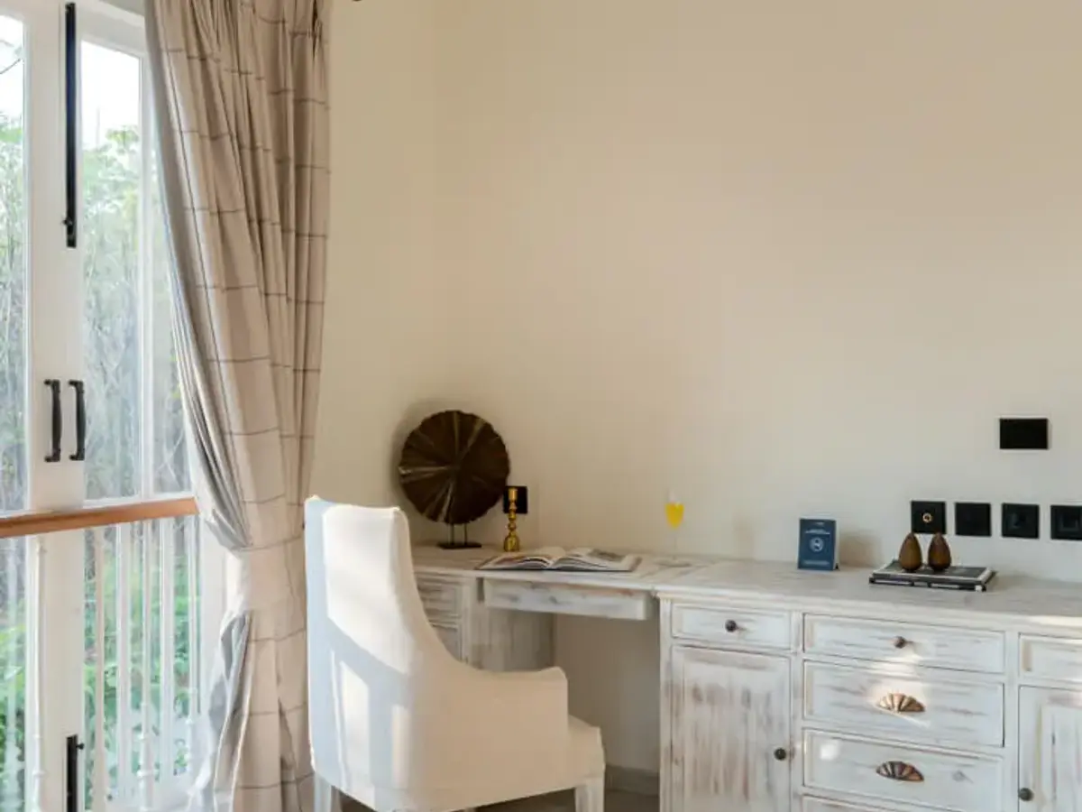 Bedroom 3 Study | Vitalda Serenity Villa, Goa
