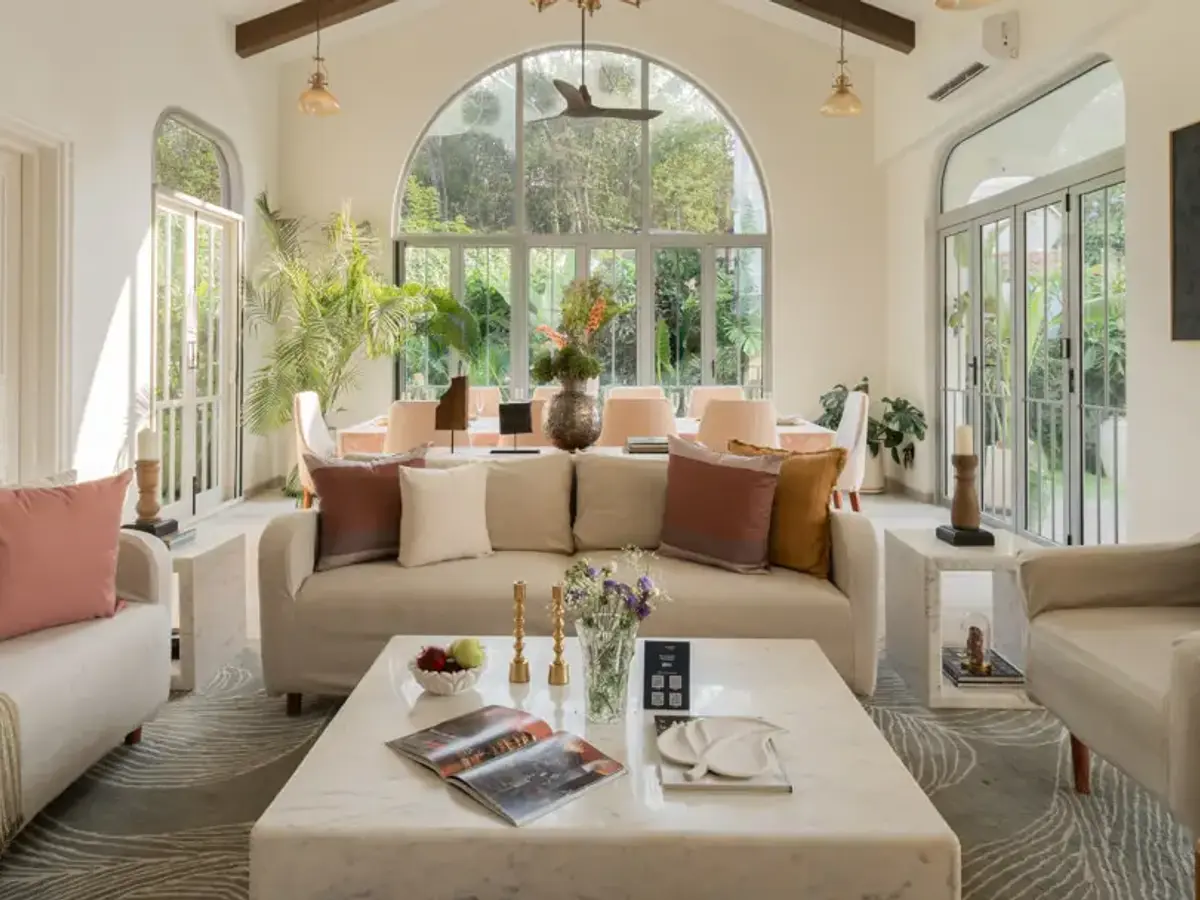Living Area | Vitalda Serenity Villa, Goa